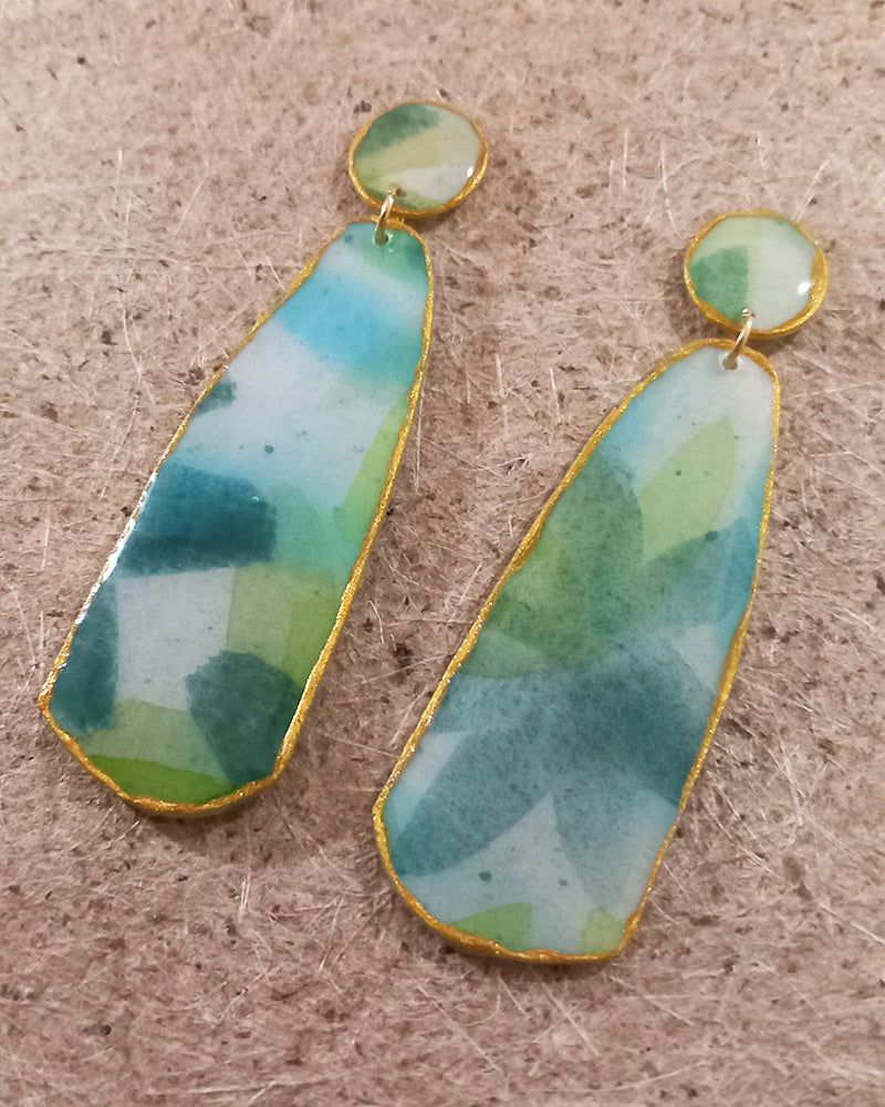 Soma bleu vert