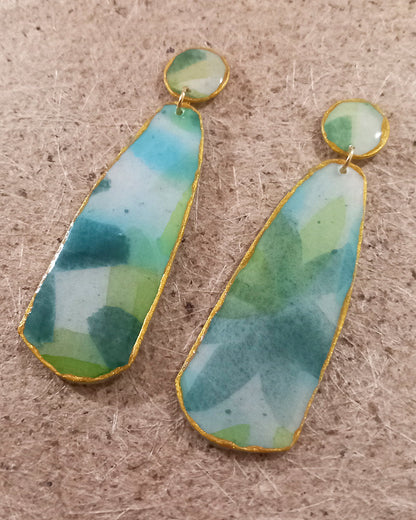 Soma bleu vert